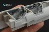 Quinta Studio QD48180 F-14D 3D-Printed & coloured Interior on decal paper (Hasegawa) 1/48